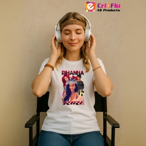Tricou Rihanna - Galaxy Look, muzica K-pop, Dama | Barbat | Copii - Img 9