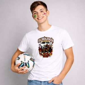 Tricou Salomon Rondon Venezuela World Cup Fifa 2026, din bumbac 100%, tricou alb, Copii | Dama | Barbat - Img 3