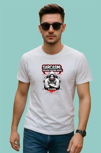 Tricou Sarcasm Because Beating People Is Illegal, Copii | Dama | Barbat - Img 2
