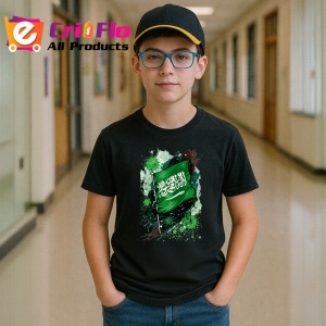 Tricou Saudi Arabia Steag Splash Art, Copii | Dama | Barbat, culoare negru - Img 10