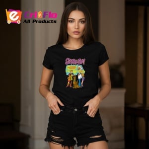 Tricou Scooby doo mistere rezolvate de prieteni si un caine vorbitor, Copii | Dama | Barbat , tricou negru - Img 7