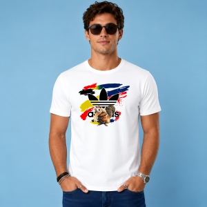 Tricou Scrat Veverita Ice Age Logo Colorat Urban Street Design, din bumbac 100% Copii | Dama | Barbat - Img 2