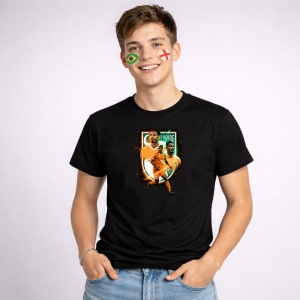 Tricou Sebastien Haller Ivory Coast World Cup Fifa 2026 V3, din bumbac 100%, tricou negru, Copii | Dama | Barbat