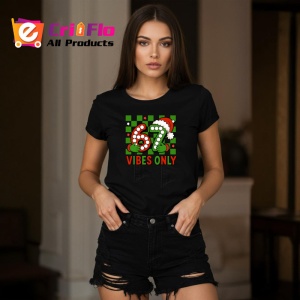 Tricou SIX SEVEN 67 Vibes Doar Pozitive, din bumbac 100%, tricou negru, Copii | Dama | Barbat - Img 3