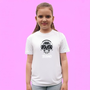 Tricou Skull DJ Casti Stil Hardcore, Copii | Dama | Barbat - Img 3