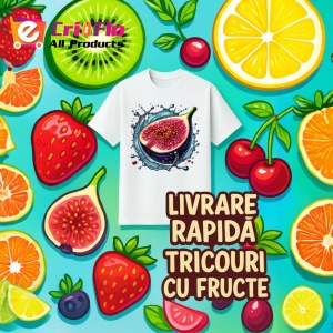 Tricou Smochina si valuri dulci, Fructe, Copii | Dama - Img 12