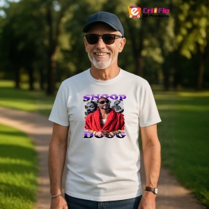 Tricou Snoop Dogg - Red Jacket, muzica Hip-Hop (Gangsta Rap), Dama | Barbat | Copii - Img 5