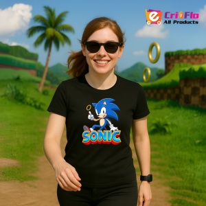Tricou Sonic - Inelele Destinului Copii | Dama | Barbat - Img 12