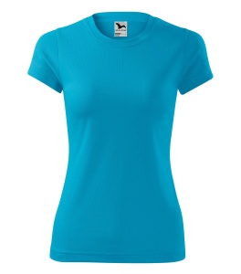 Tricou sport pentru dama de culoare turcoaz