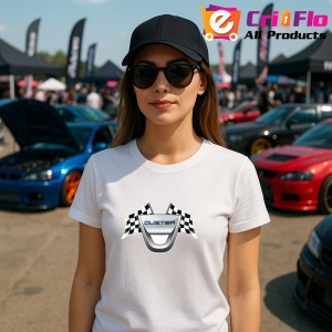 Tricou Steaguri Cu Logo Dacia Duster | Unisex Dama si Barbat - Img 2