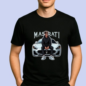 Tricou Still Cool Maserati Car | Unisex Dama si Barbat