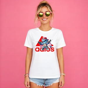 Tricou Stitch Hip Hop Rebel Urban Red Street Fashion, din bumbac 100% Copii | Dama | Barbat - Img 3
