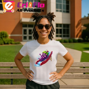 Tricou Strugure amuzant de vara pe topogan, Fructe, Copii | Dama - Img 11