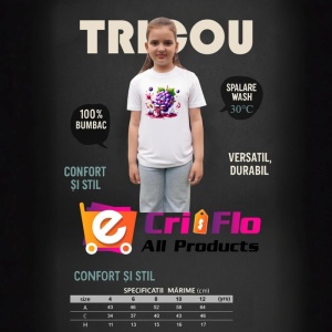 Tricou Strugure amuzant de vara tobosar, Fructe, Copii | Dama - Img 8