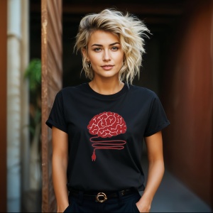 Tricou Sunt destept doar daca ma bagi in priza Negru, Copii | Dama | Barbat - Img 11