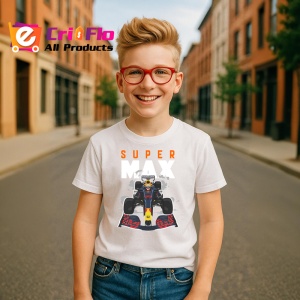 Tricou Super Formula Masina Monopost Red Bull Arta Digitala Formula 1, Copii | Dama | Barbat - Img 7