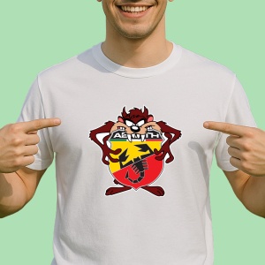 Tricou Tazz Cu Logo Abarth | Unisex Dama si Barbat