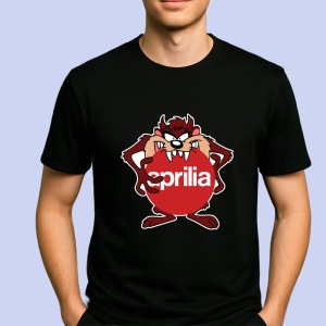 Tricou Tazz Cu Logo Aprilia | Unisex Dama si Barbat