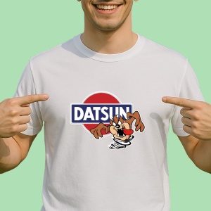 Tricou Tazz Cu Logo Datsun | Unisex Dama si Barbat