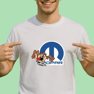 Tricou Tazz Cu Logo Mopar | Unisex Dama si Barbat