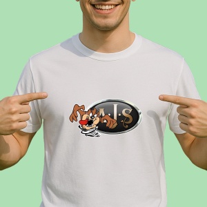 Tricou Tazz Vartej Cu Logo Ajs | Unisex Dama si Barbat