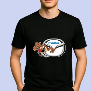 Tricou Tazz Vartej Cu Logo Mazda | Unisex Dama si Barbat