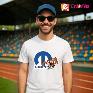Tricou Tazz Vartej Cu Logo Mopra | Unisex Dama si Barbat - Img 3