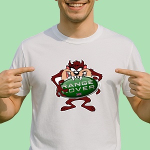 Tricou Tazz Vartej Cu Logo Range Rover | Unisex Dama si Barbat