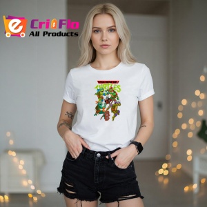 Tricou Testoasele Ninja echipa de broaste ninja care salveaza orasul, Copii | Dama | Barbat - Img 10