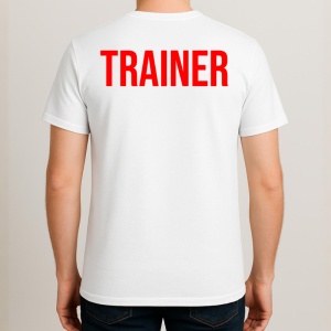 Tricou TRAINER, Personalizat | Unisex Dama si Barbat