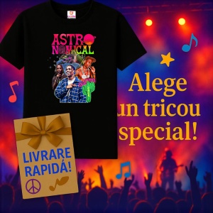 Tricou Travis Scott Astronomical Gang, muzica POP, Dama | Barbat | Copii, Culoare Negru - Img 11