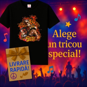 Tricou Travis Scott - Cactus Jack Flames, muzica Alternative / Electropop / Rap Rock, Dama | Barbat | Copii, Culoare Negru - Img 7