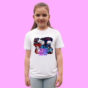 Tricou Travis Scott - Purple Flames, muzica RAP, Dama | Barbat | Copii - Img 3