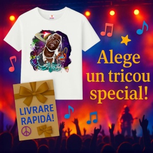 Tricou Travis Scott - Univers neon, muzica POP, Dama | Barbat | Copii - Img 5