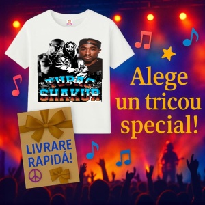 Tricou Tupac City Monochrome, muzica Indie Pop, Dama | Barbat | Copii - Img 15