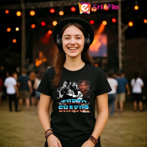 Tricou Tupac City Monochrome, muzica Indie Pop, Dama | Barbat | Copii, Culoare Negru - Img 5