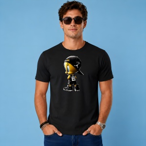 Tricou Tweety Pasarea Galbena Echipament Negru Urban Hypebeast, din bumbac 100%, tricou negru, Copii | Dama | Barbat - Img 3