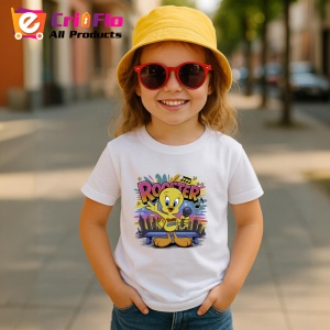 Tricou Tweety Rooster – Microfon și soare, look fresh Copii | Dama | Barbat Barbat - Img 10