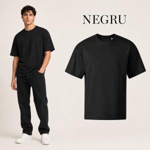 Tricou unisex bărbat oversize Malfini Stage 812, model larg și lejer, 100% bumbac - Img 12