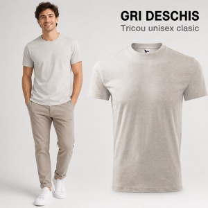 Tricou unisex clasic damă și bărbat Malfini Classic 101, 100% bumbac, 160 g/mp - Img 15