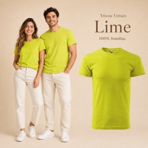 Tricou Unisex Damă / Bărbat Heavy New 137 – 100% Bumbac, Guler Rotund, 200 g/m², XS–5XL - Img 35