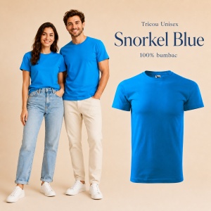 Tricou Unisex Damă / Bărbat Heavy New 137 – 100% Bumbac, Guler Rotund, 200 g/m², XS–5XL - Img 45