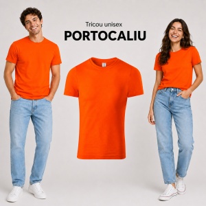 Tricou unisex damă și bărbat, 100% bumbac, mărimi XS–4XL, 22 culori disponibile - Img 25