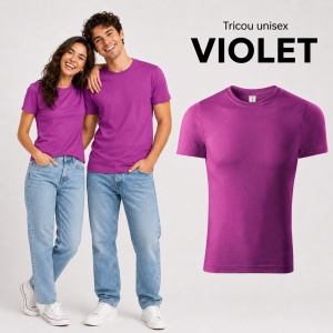 Tricou Unisex Damă și Bărbat model simplu tip Tommy - Img 32