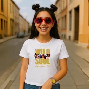 Tricou Wild Soul will never die - Copii | Dama | Barbat - Img 5