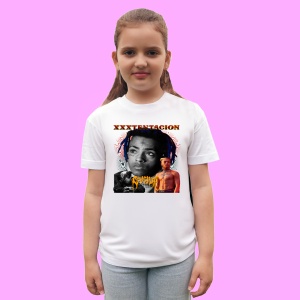 Tricou xxxtentacion black gold, muzica Hip-Hop / Trap, Dama | Barbat | Copii - Img 3