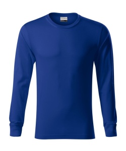 Bluza cu maneca lunga unisex de culoare albastru regal