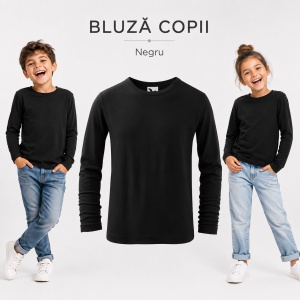 Bluză Copii Simplă pentru Școală - Img 16