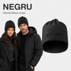 Căciulă Polar Fleece Unisex 2 în 1 – Căciulă sau Fular Malfini Practic 519 - Img 15