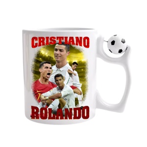 Cana antistres personalizata Ronaldo